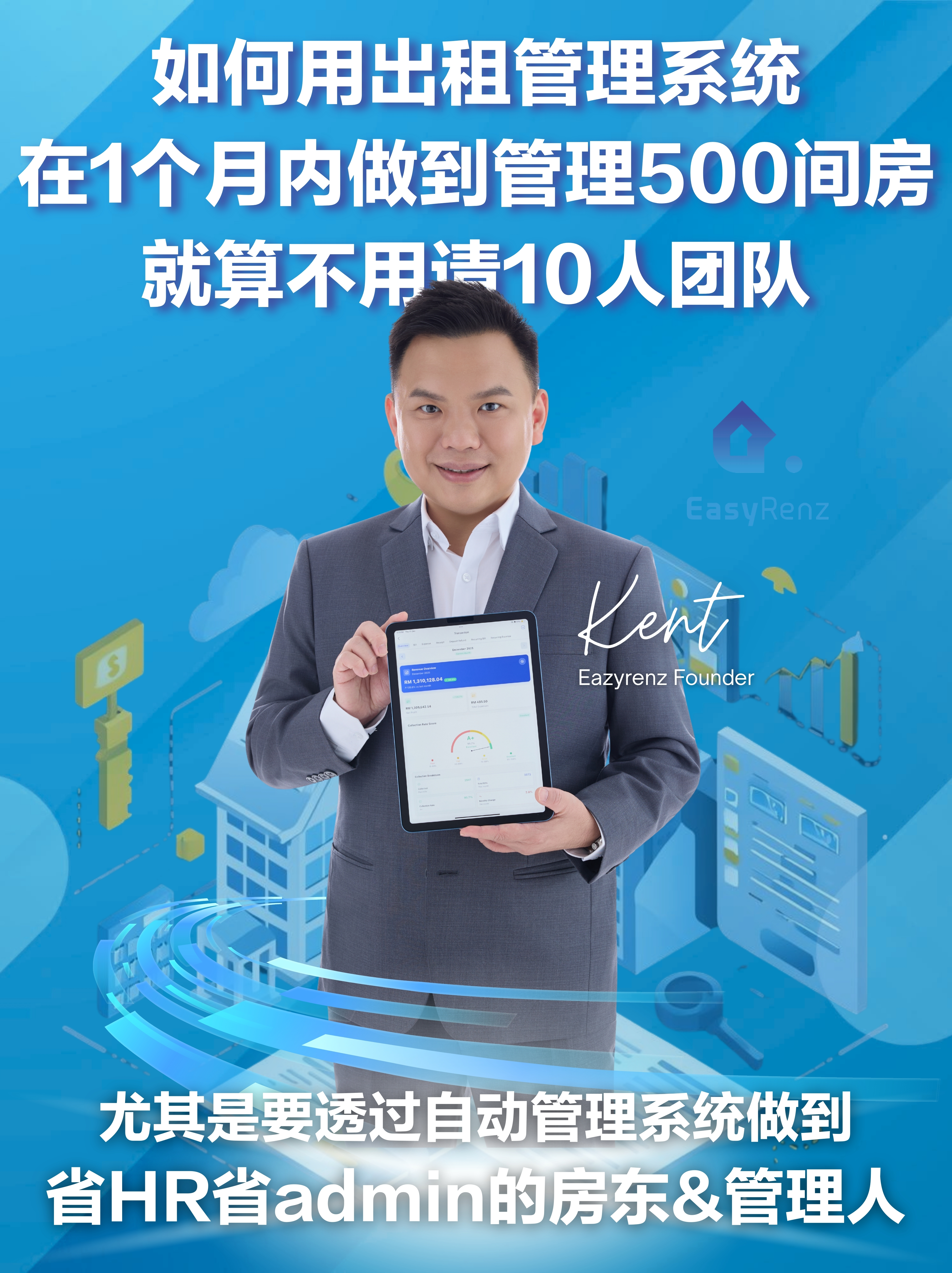 AI自动化出租管理系统